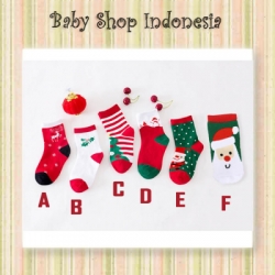 kaos kaki natal  large